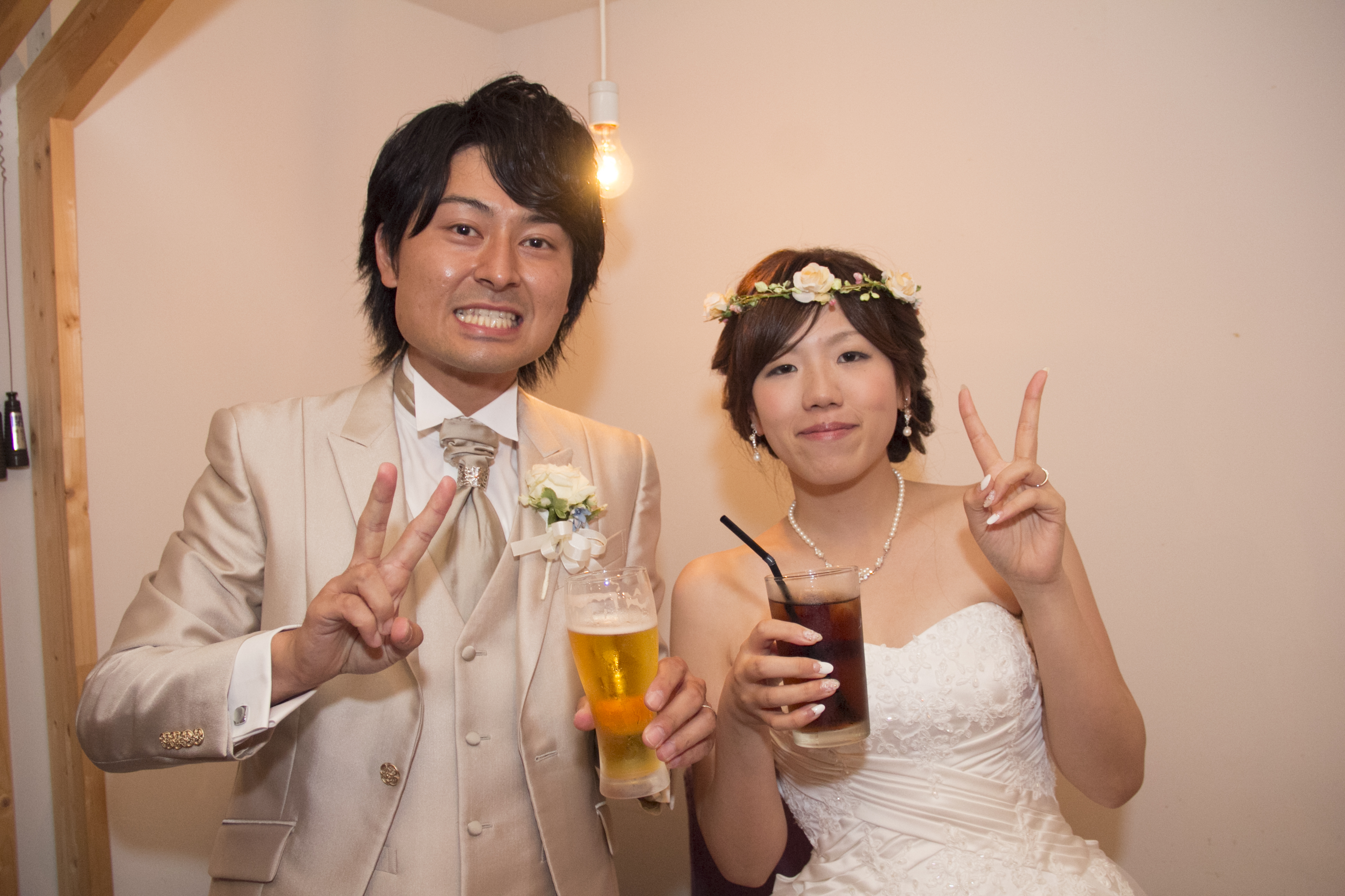 結婚式2次会写真撮影