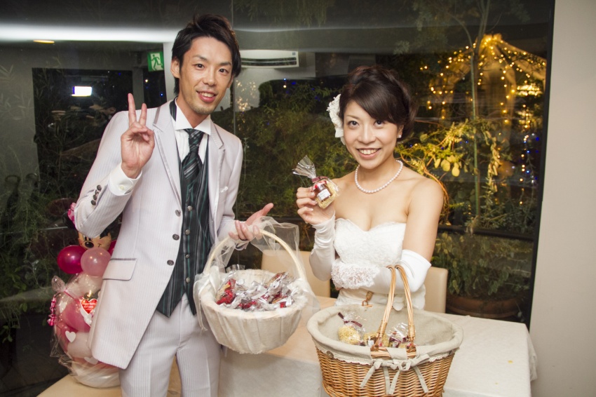 結婚式2次会写真撮影