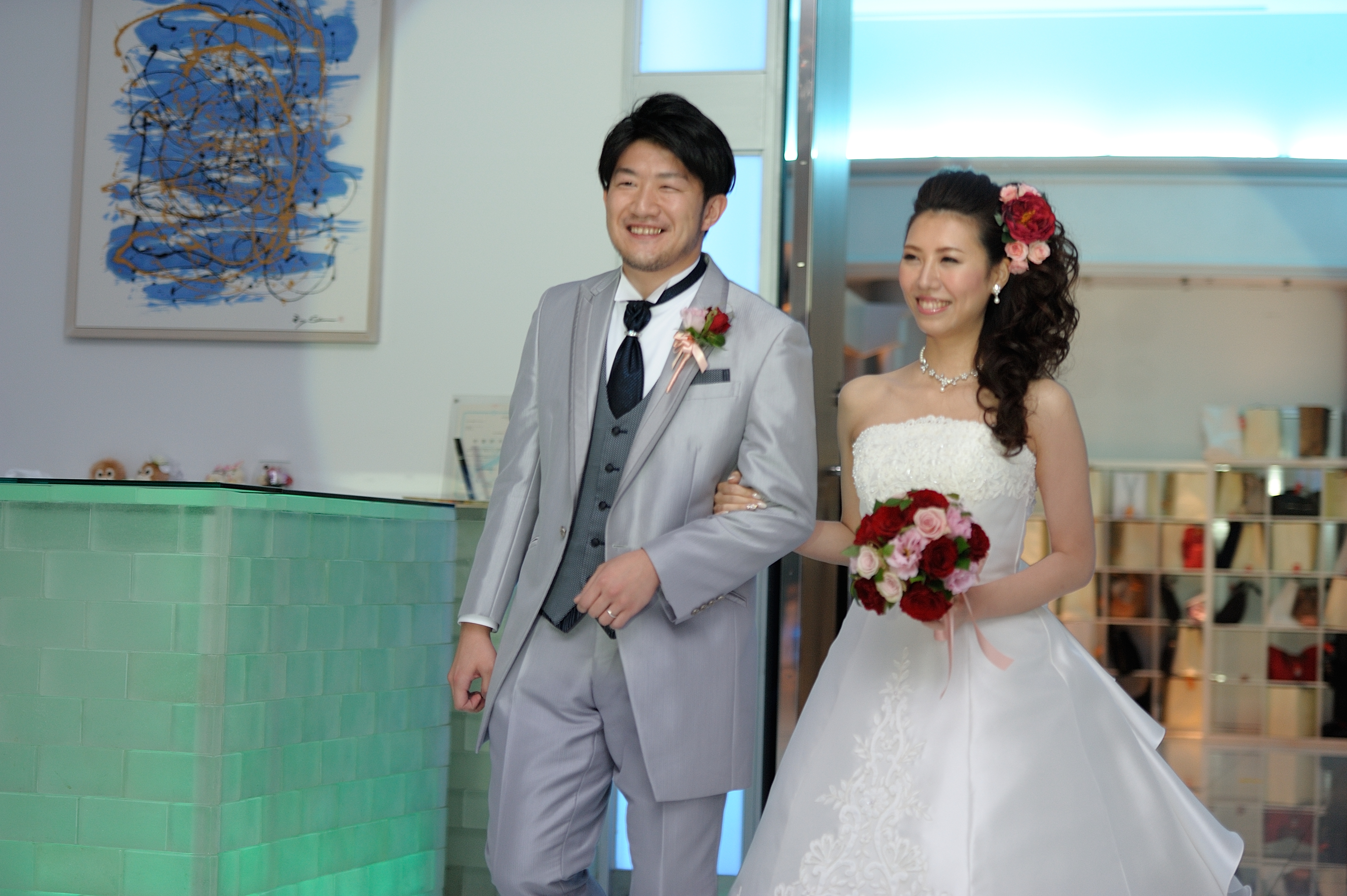 結婚式2次会　写真撮影