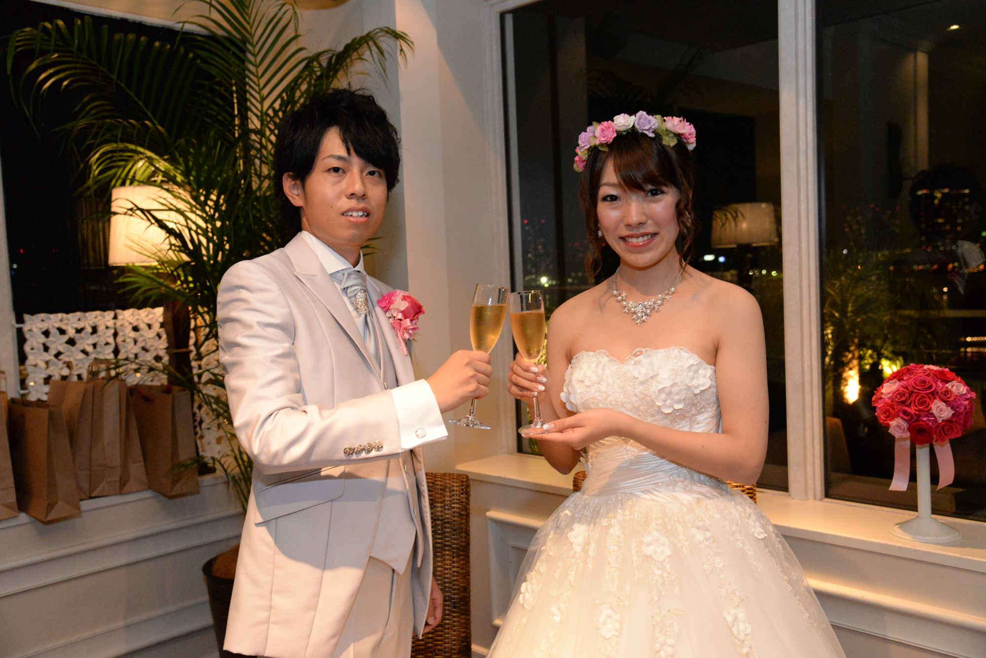 結婚式２次会　写真撮影