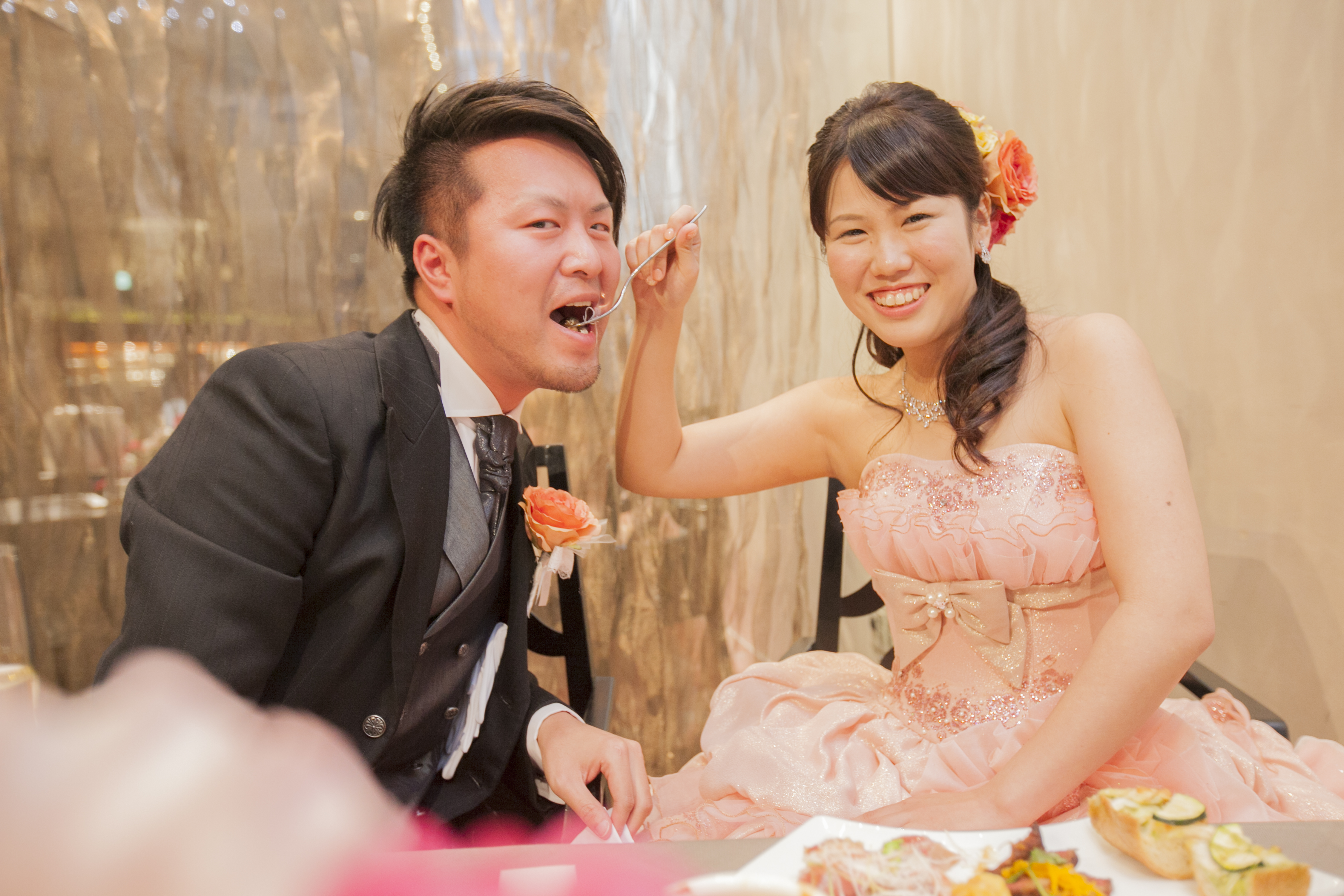 結婚式２次会　写真撮影