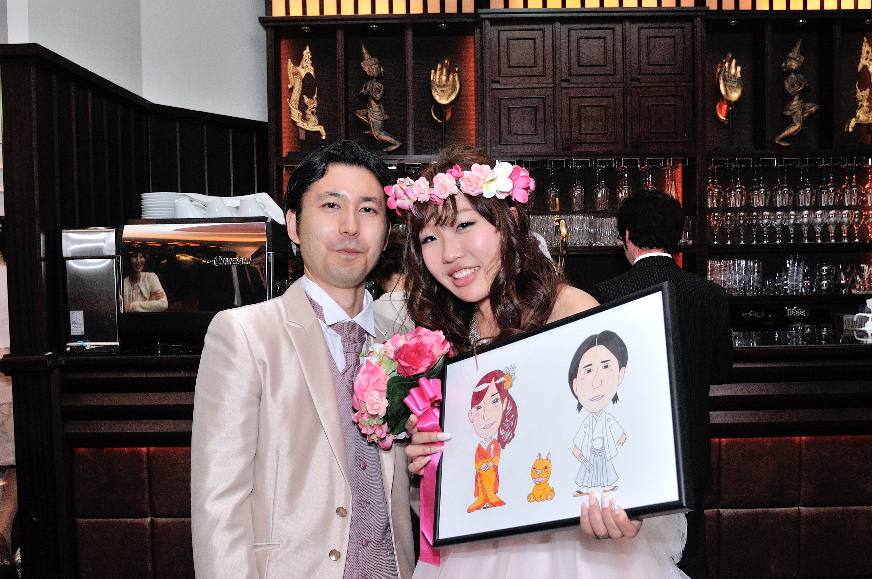 結婚式2次会　写真撮影