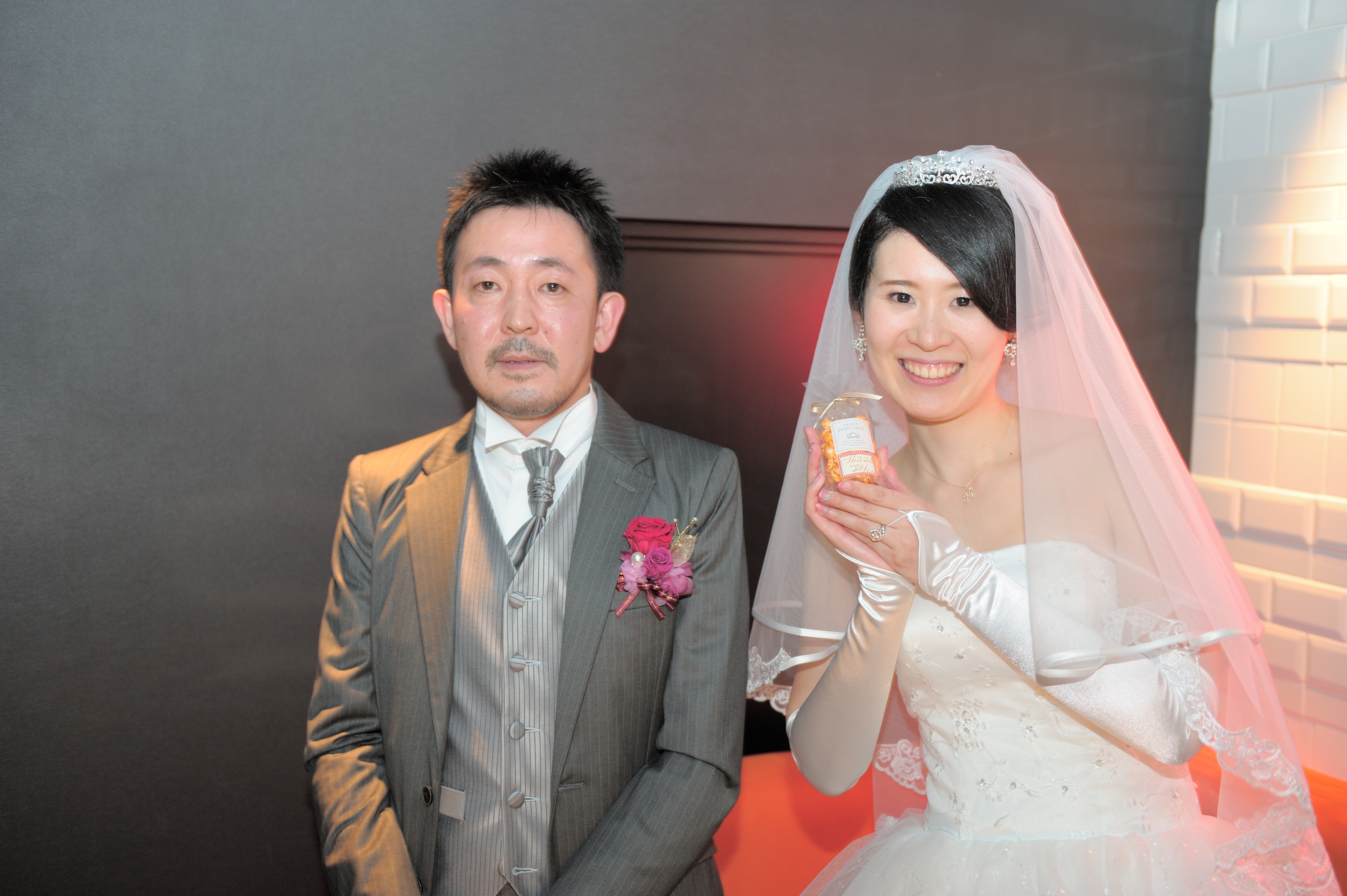 結婚式1.5次会　写真撮影