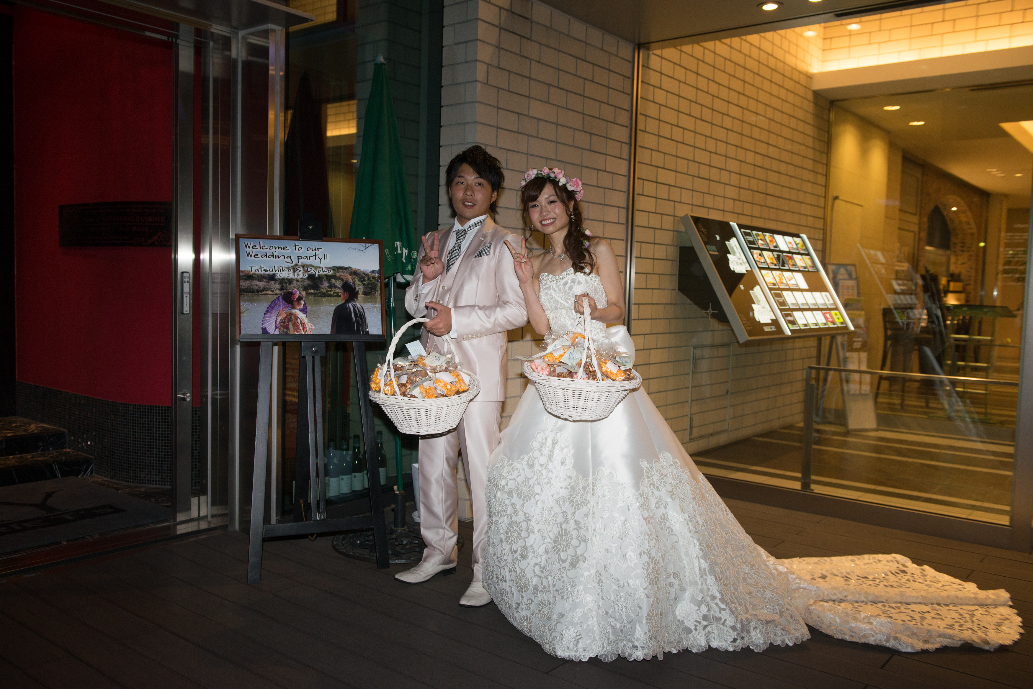 結婚式2次会　写真撮影