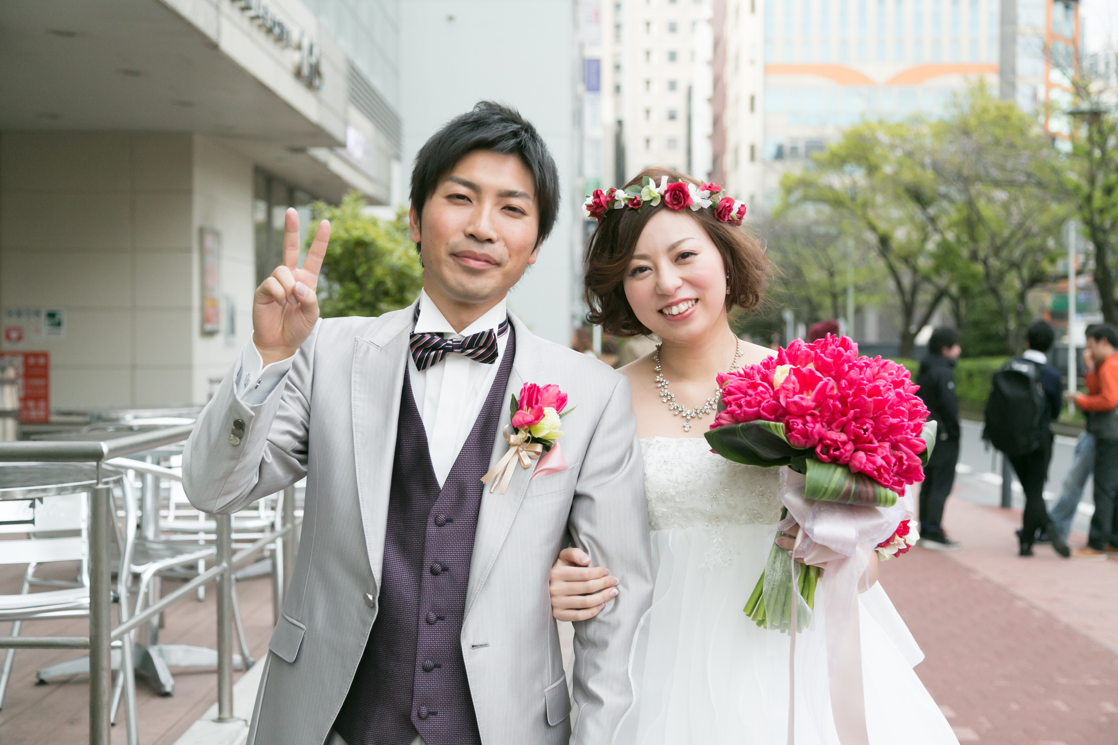 結婚式2次会　写真撮影