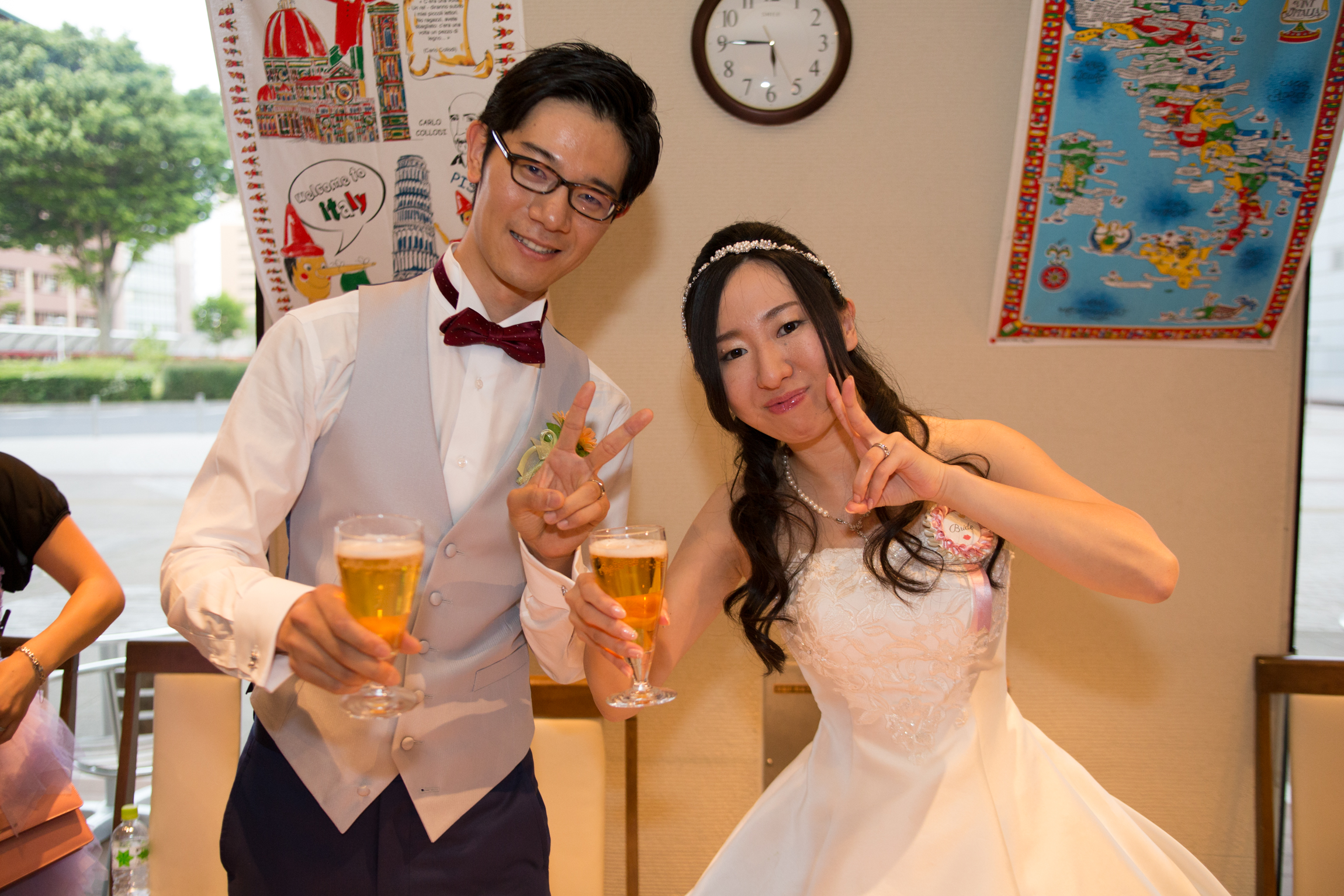 結婚式2次会　写真撮影