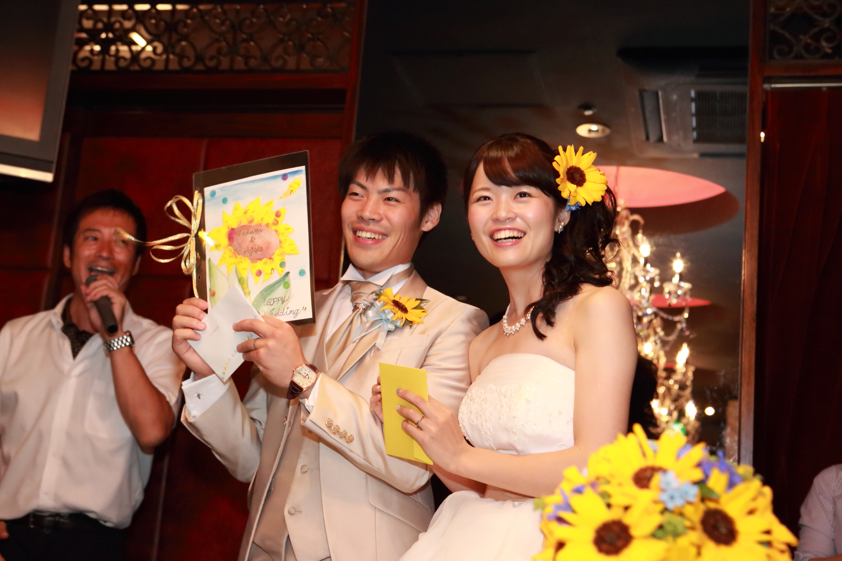 結婚式2次会　写真撮影