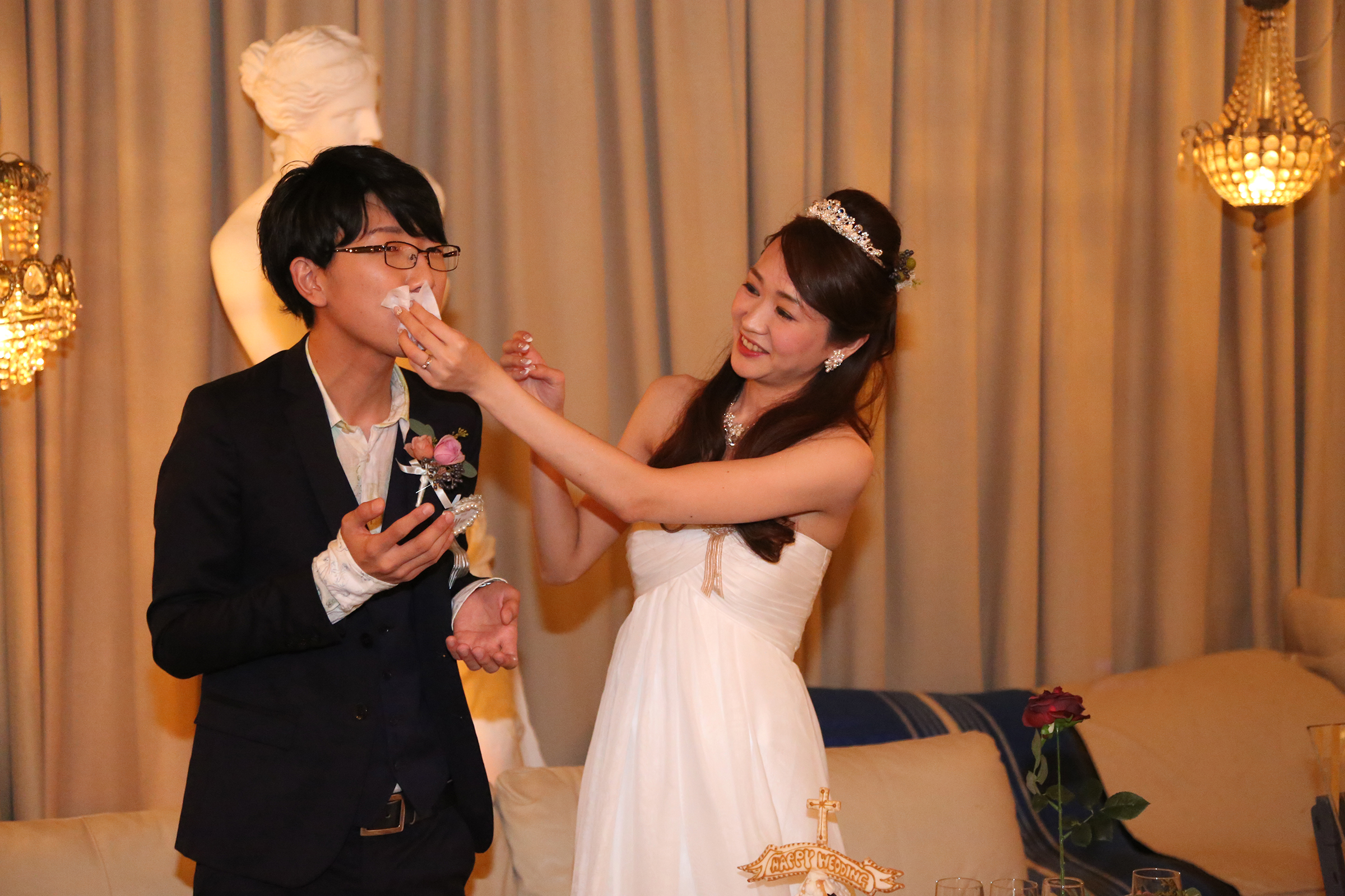 結婚式2次会　写真撮影