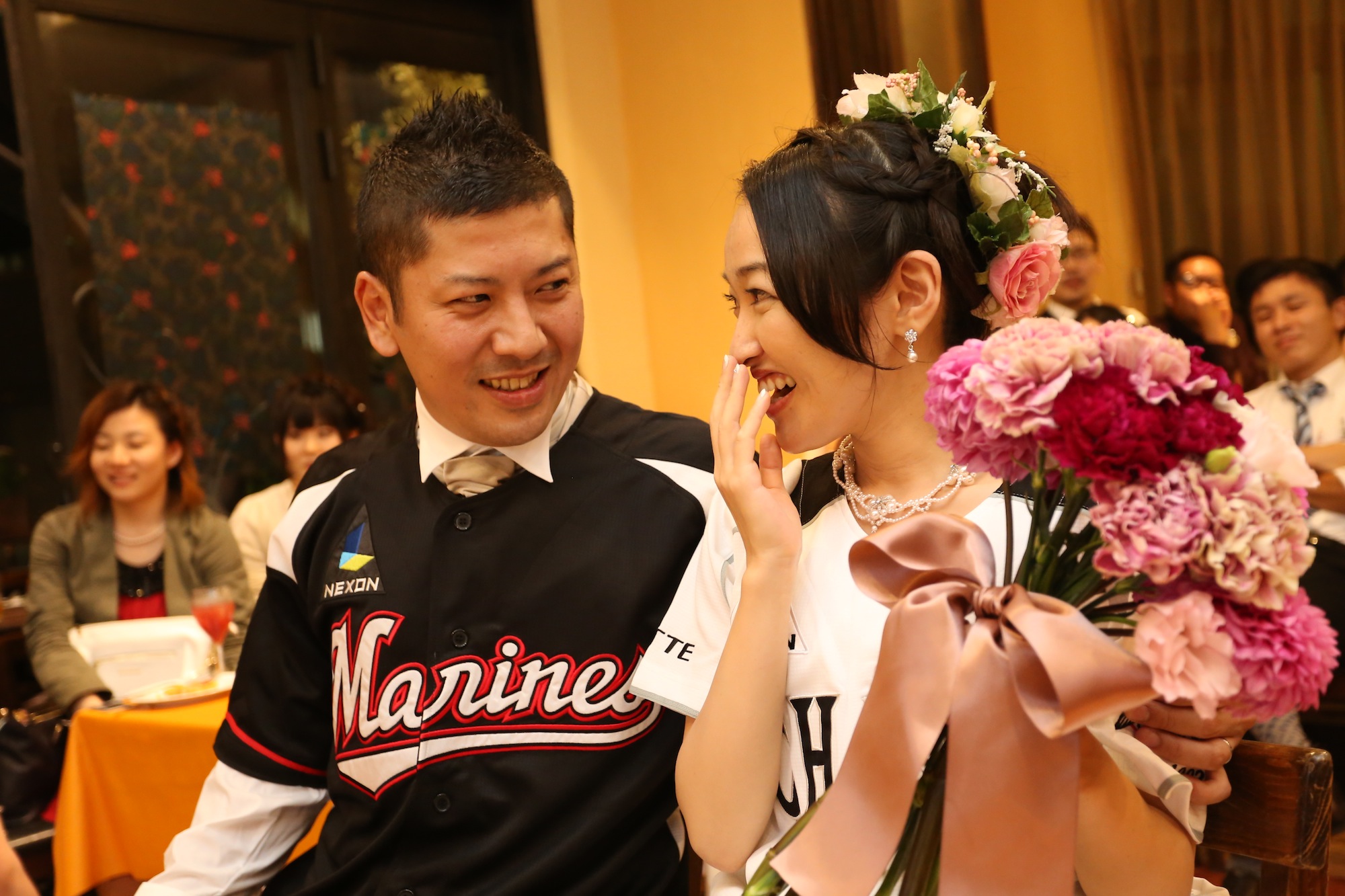 結婚式2次会　写真撮影