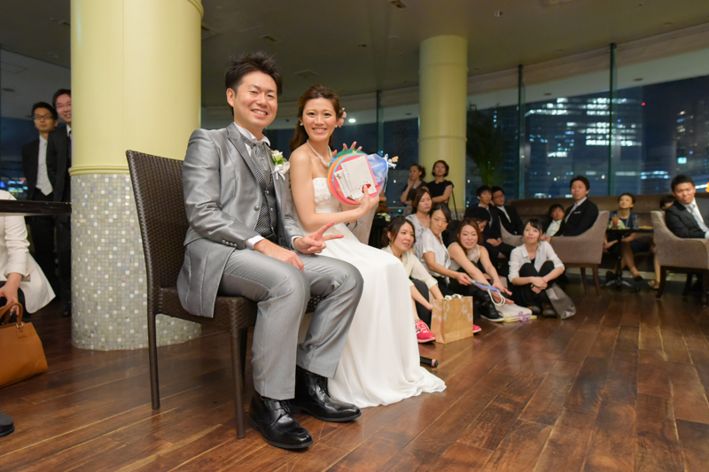 結婚式2次会　写真撮影