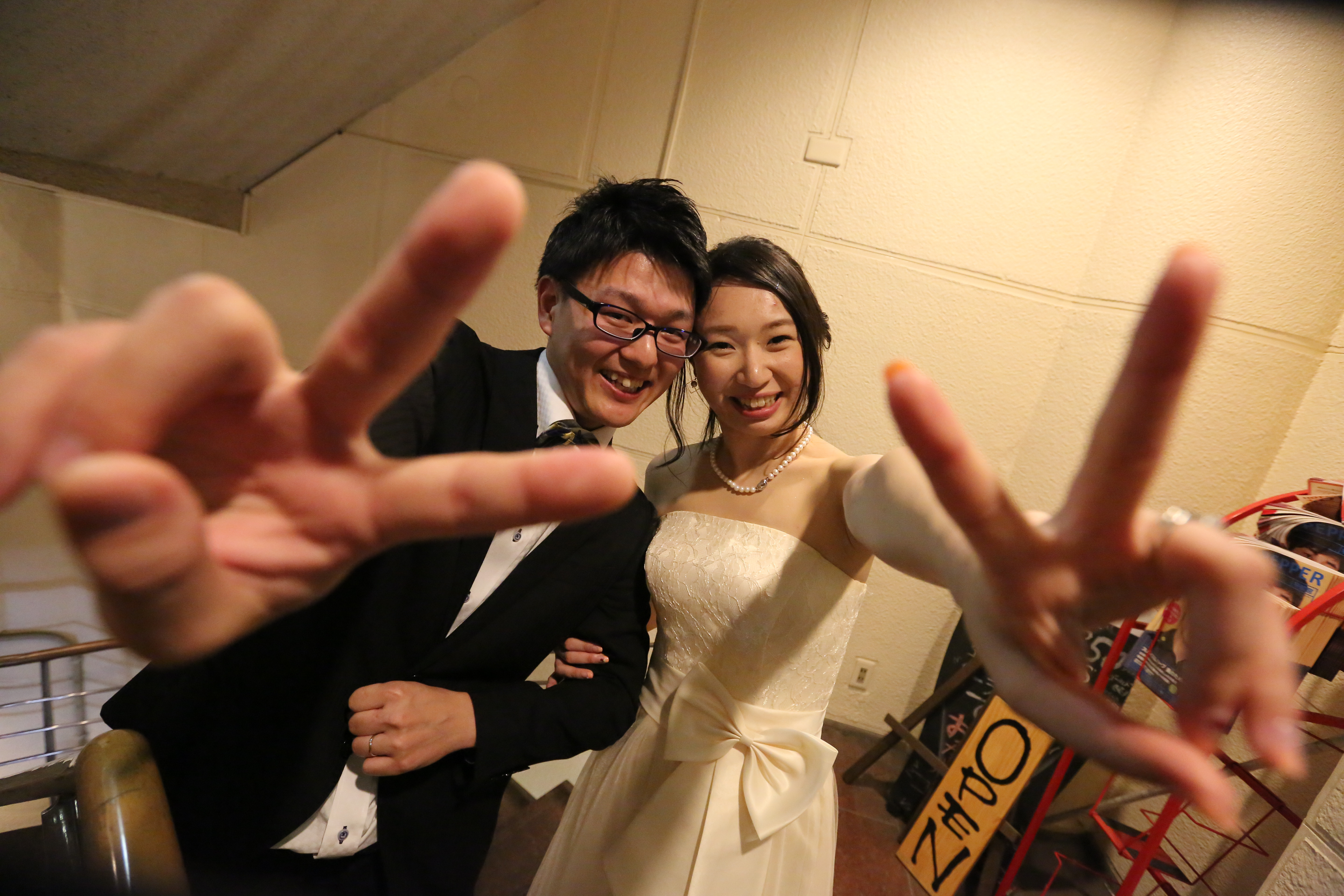 結婚式2次会　写真撮影