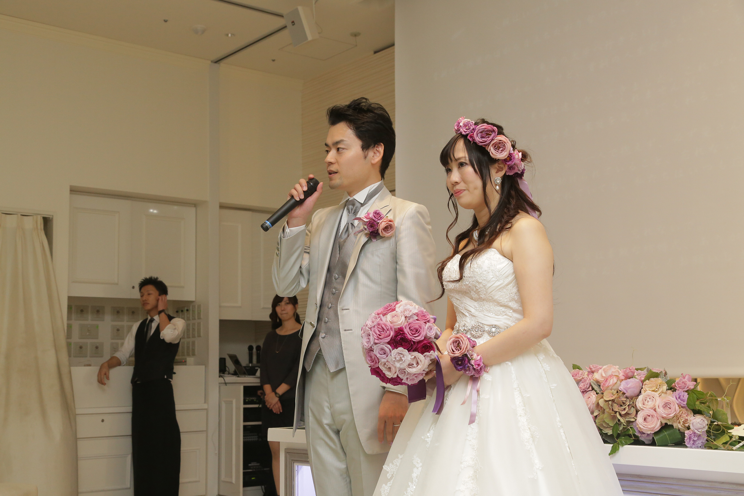 結婚式2次会　写真撮影