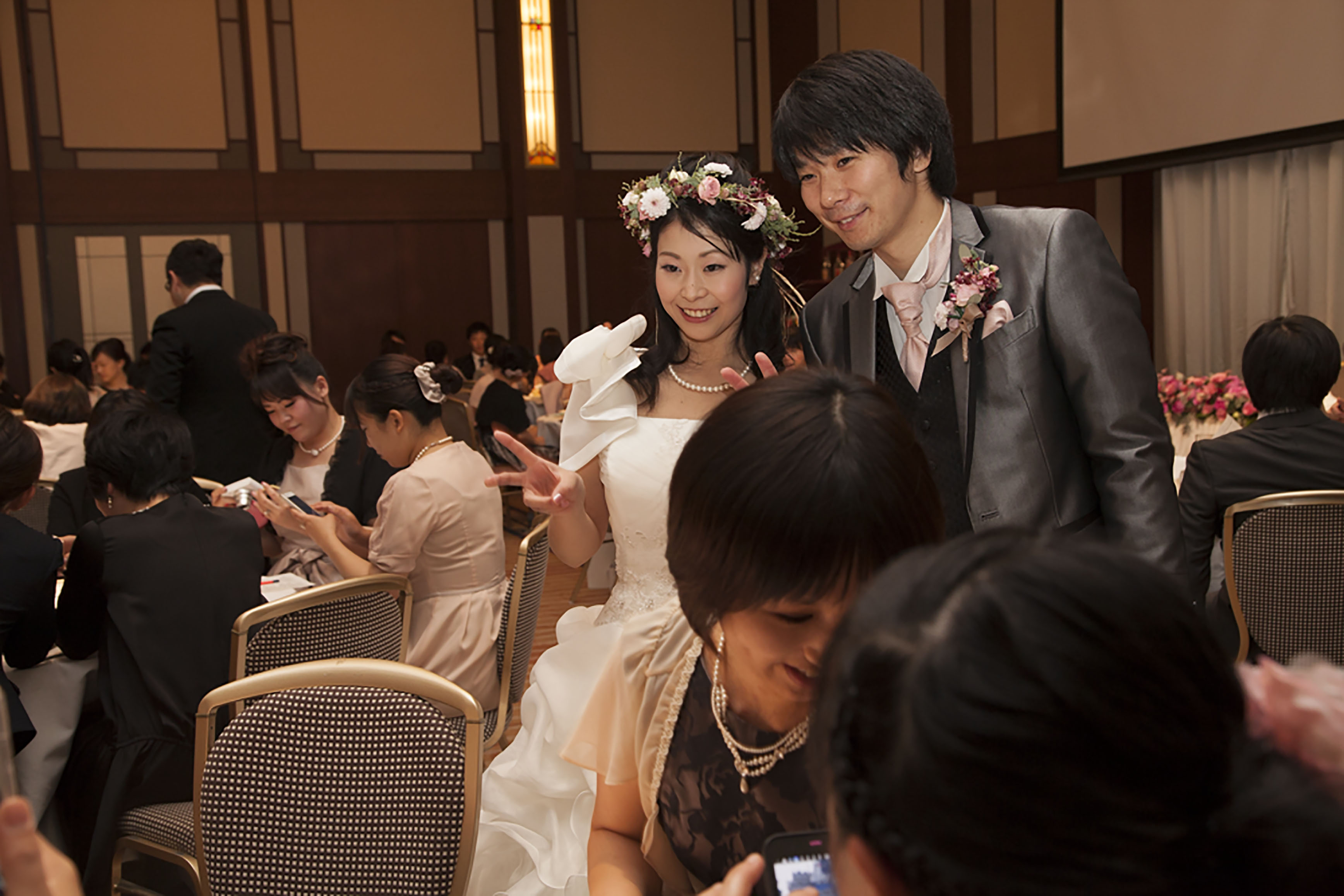 結婚式2次会　写真撮影